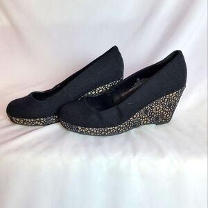 Maurices Black Wedges
